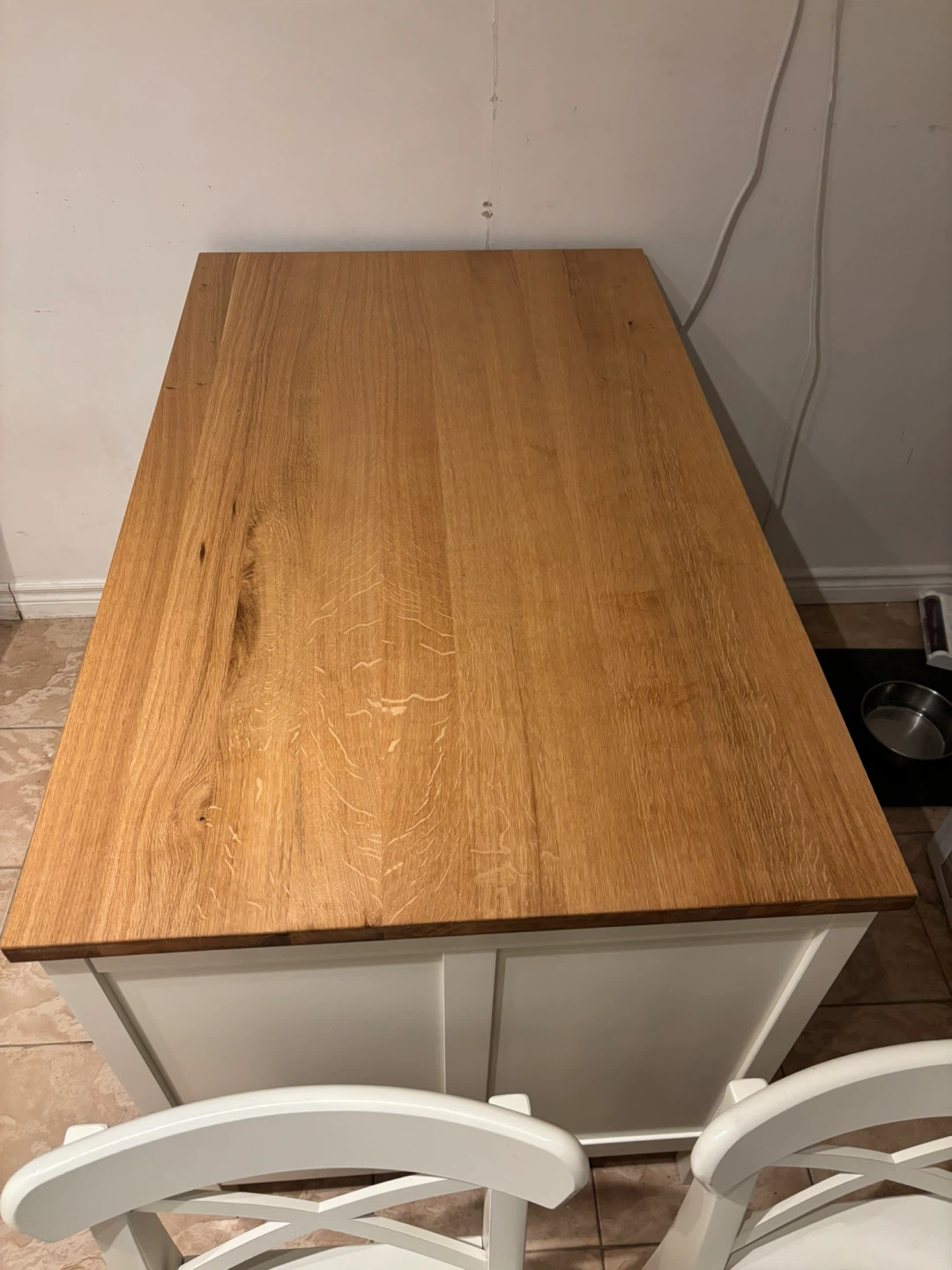 IKEA TORNVIKEN Kitchen Island + 2 Chairs Like New – $200 - photo 4