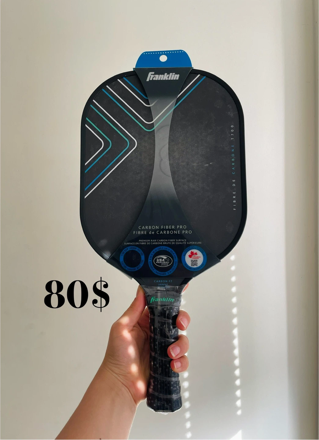 Franklin Carbon Fiber Pro Pickleball Paddle