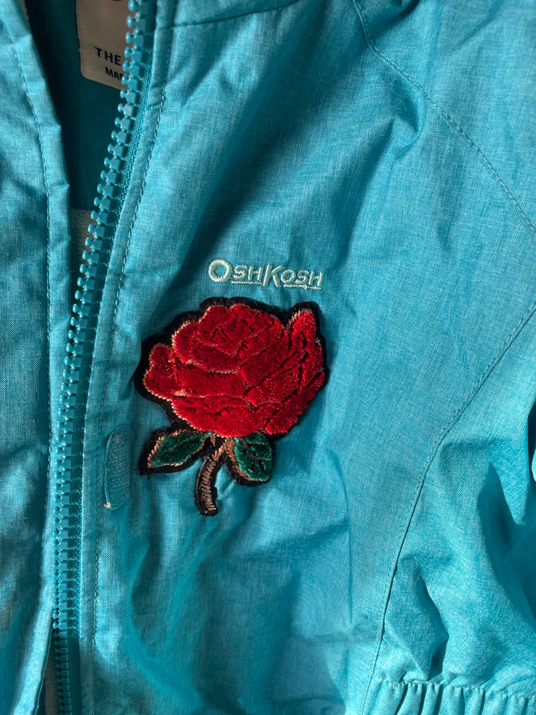 OshKosh B'gosh Girls' Blue Winter Jacket Size 14 - photo 3
