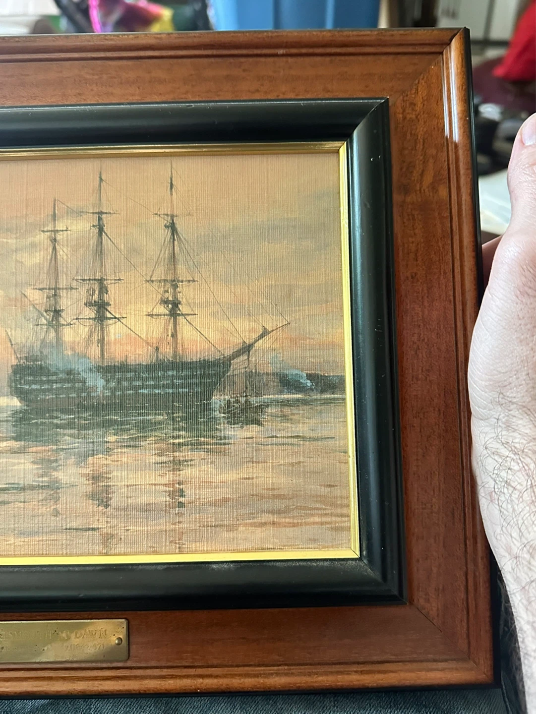 Fine Art Lithograph of Portsmouth Harbor by Thomas B Hardy - photo 5