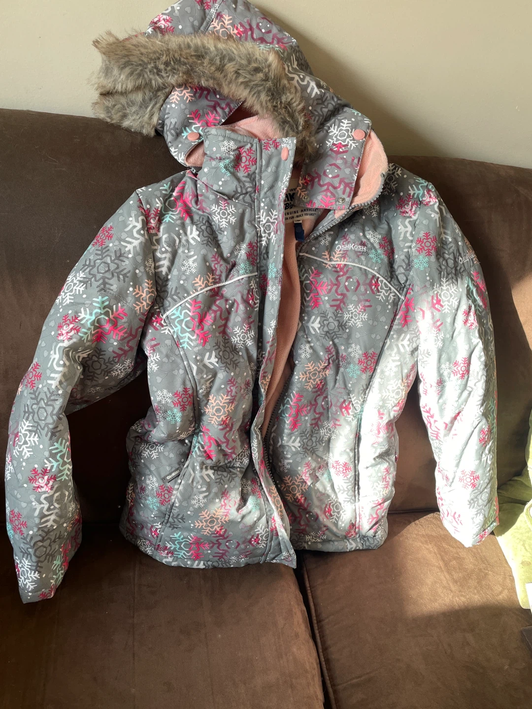 OshKosh B'gosh Girls Winter Jacket and Snow Pants - Size 12 - photo 2