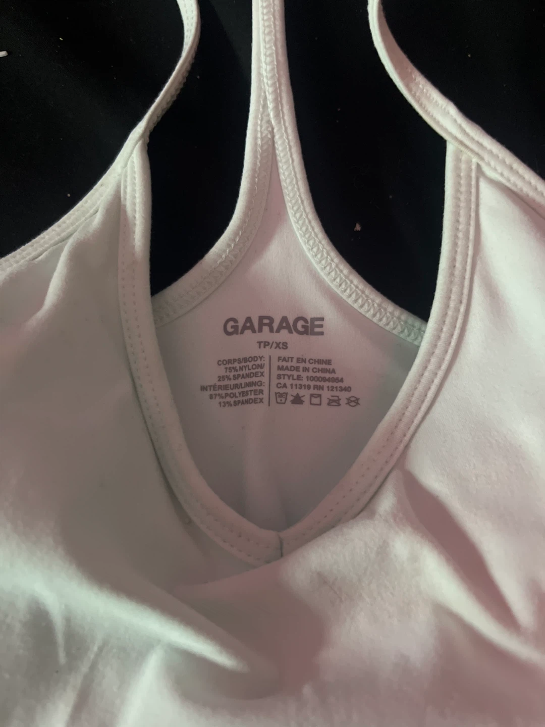 Garage Women's Tank Top - White - TP/XS - photo 2