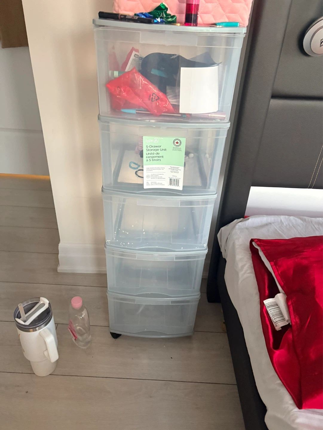 Type A 5-Drawer Storage Unit