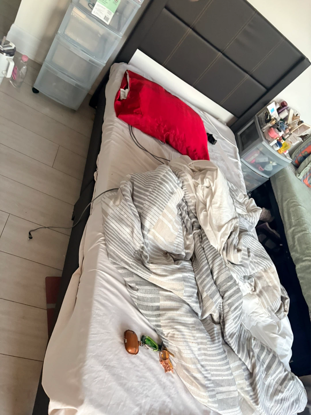 Bed and mattress