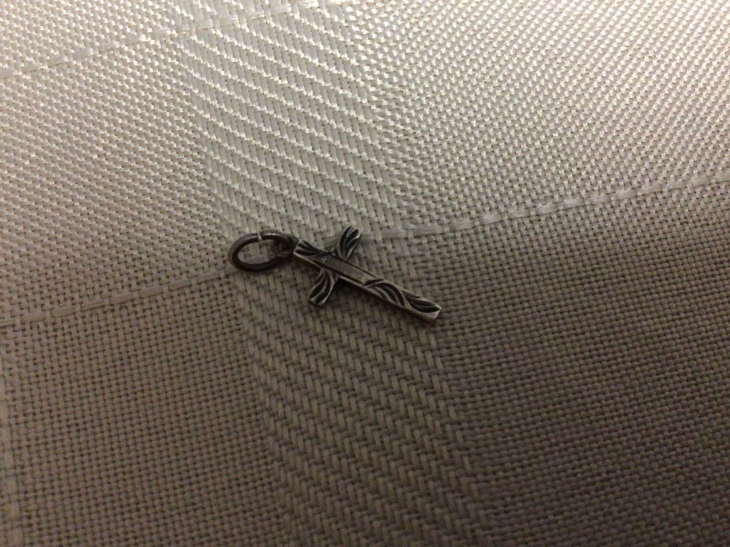 Sterling Silver Cross Charm Pendant