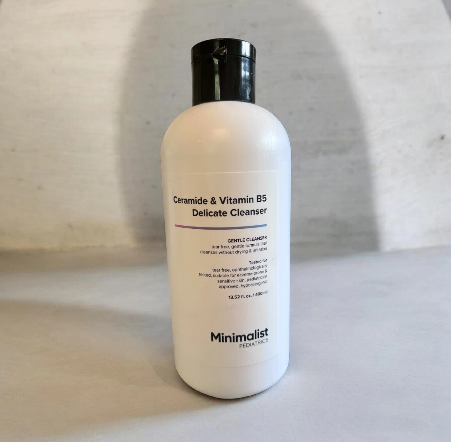 Minimalist Ceramide & Vitamin B5 Delicate Cleanser – 400ml
