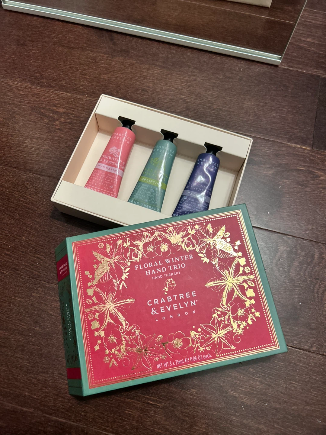 Crabtree & Evelyn Floral Winter Hand Trio