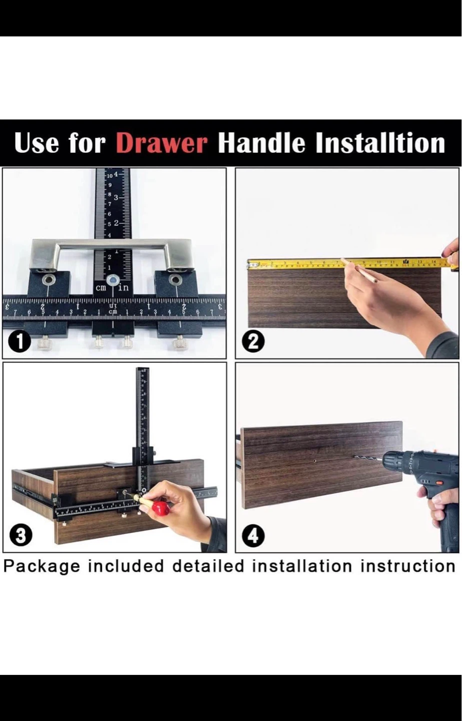 King & Charles Cabinet Handle Installation Jig - photo 3