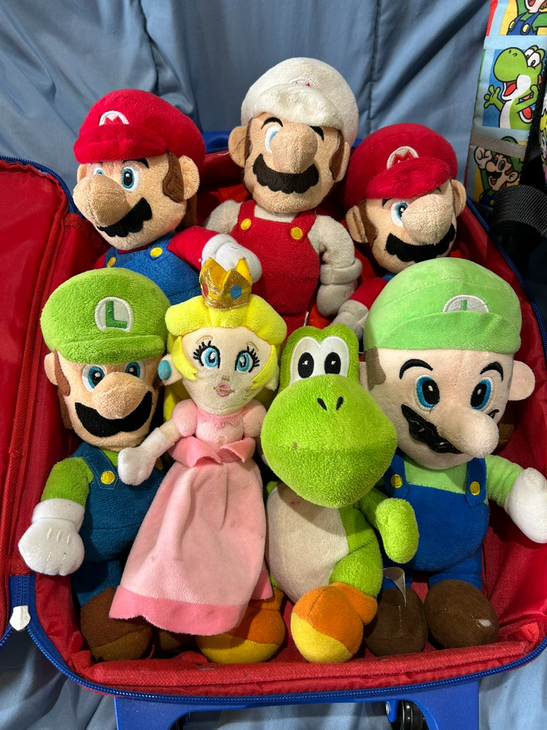 Super Mario Plush Toys - Mario, Luigi, Peach, Yoshi - photo 2