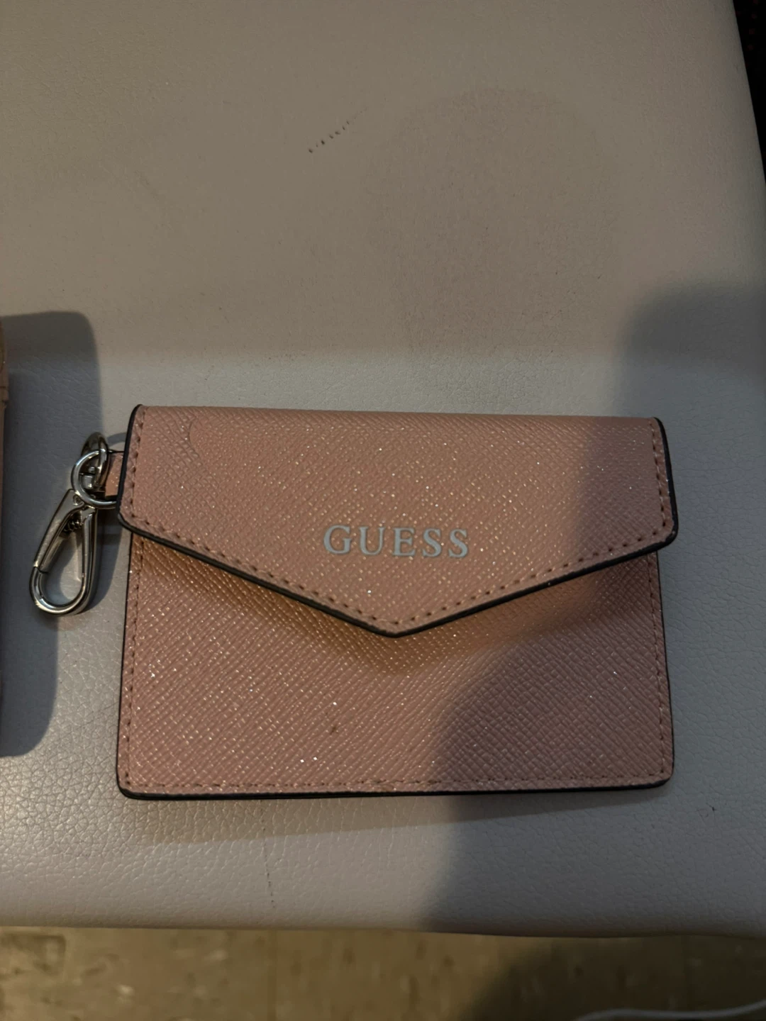 Guess Pink Glitter Wallet with Matching Card Holder - photo 5