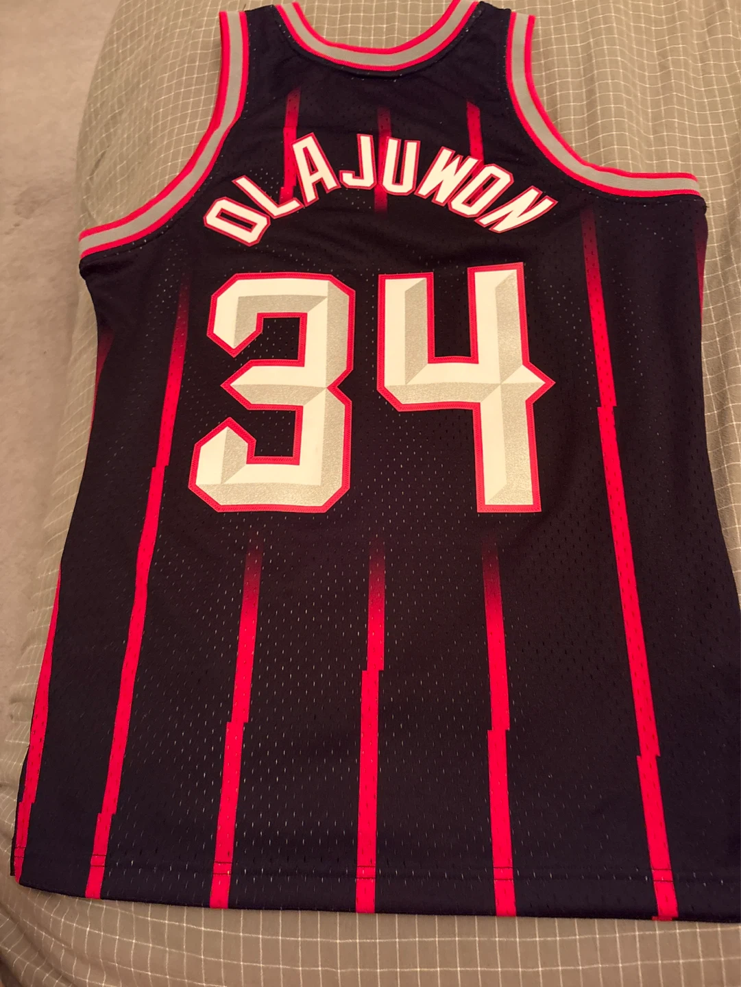 Mitchell & Ness Hakeem Olajuwon Houston Rockets Jersey Size S - photo 2