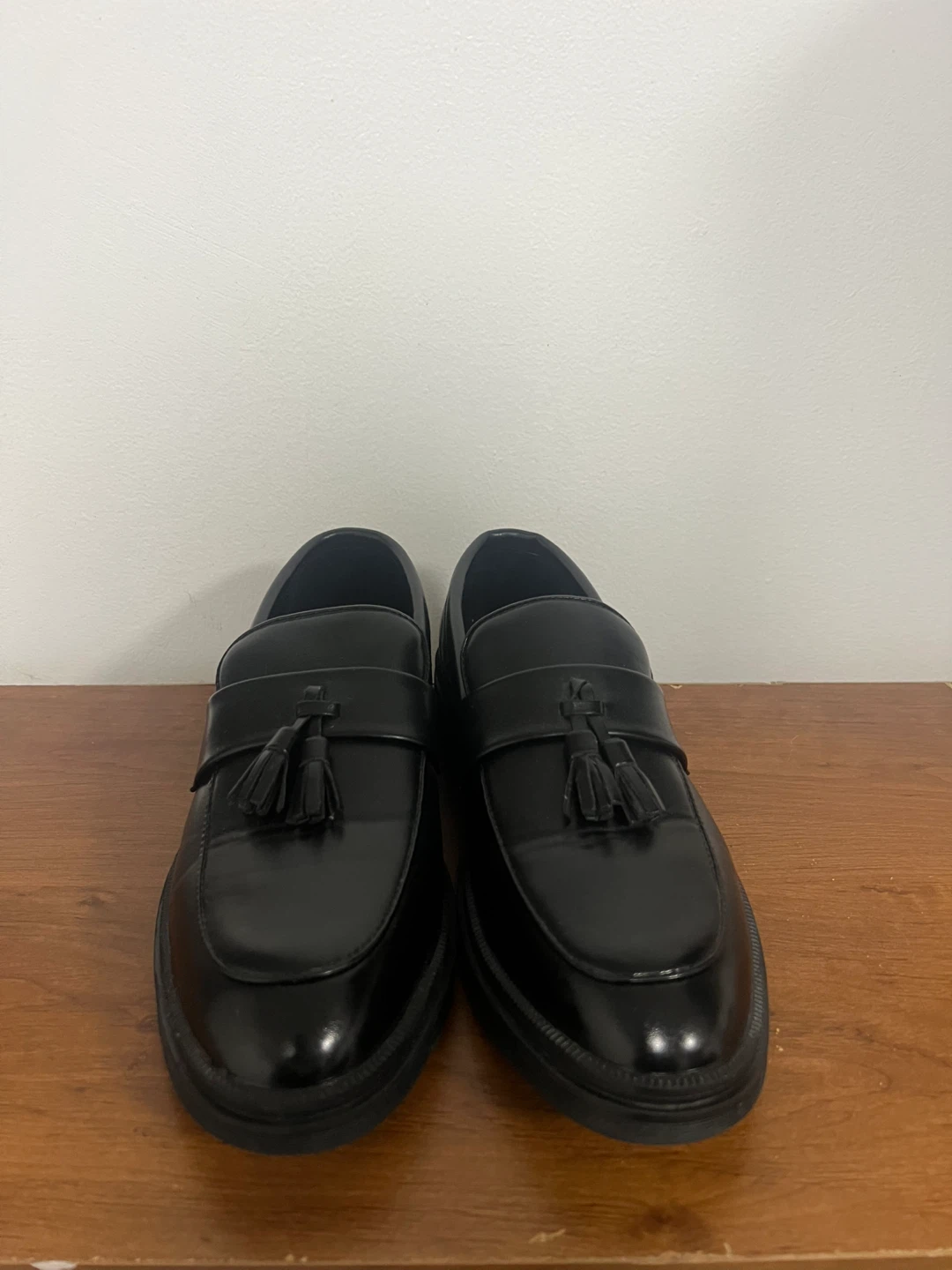 Black Tassel Loafer Shoes - photo 4