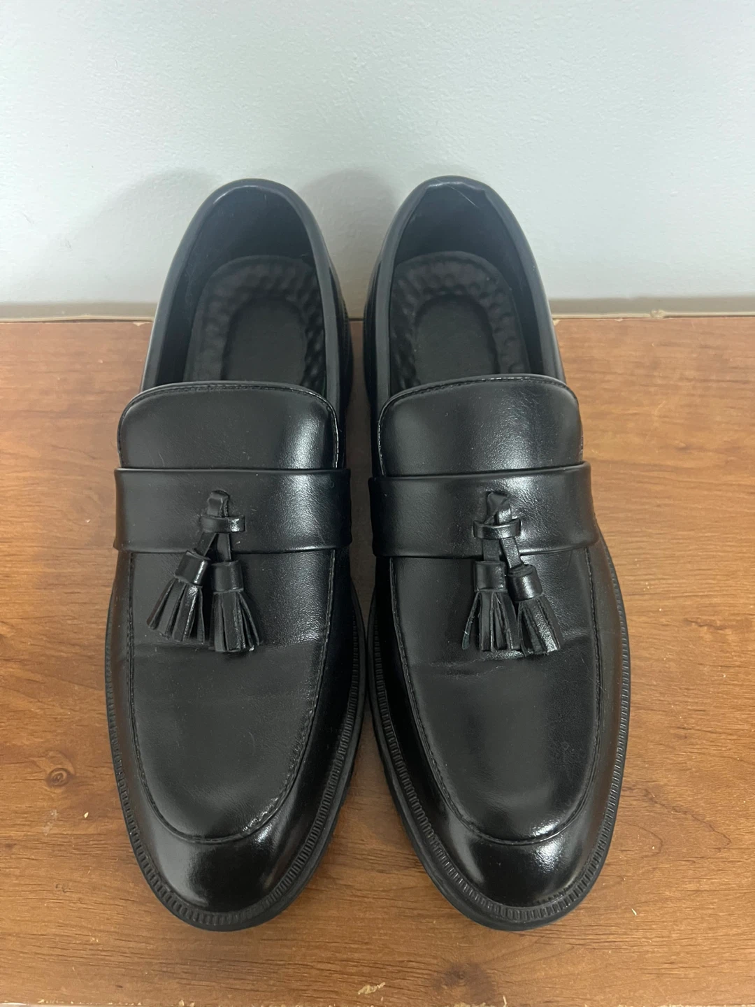 Black Tassel Loafer Shoes - photo 2