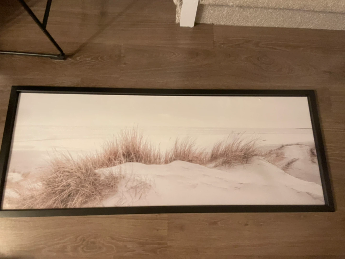 Framed Beach Dune Landscape Wall Art