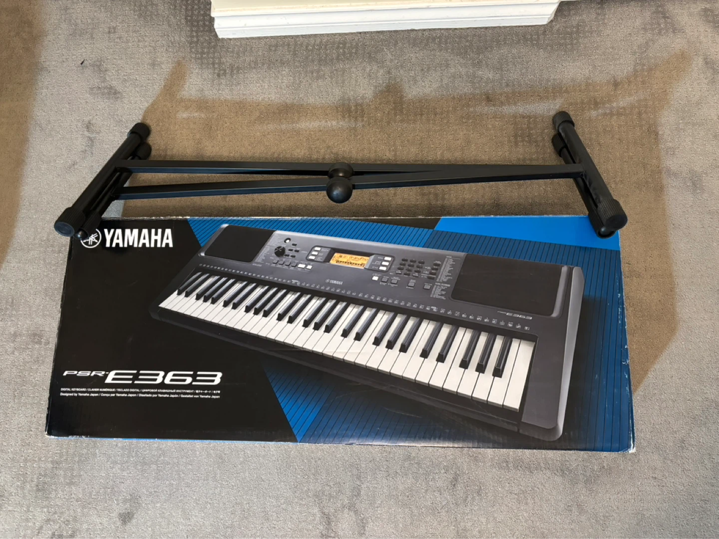 Yamaha PSR-E363 Digital Keyboard with Stand - photo 3