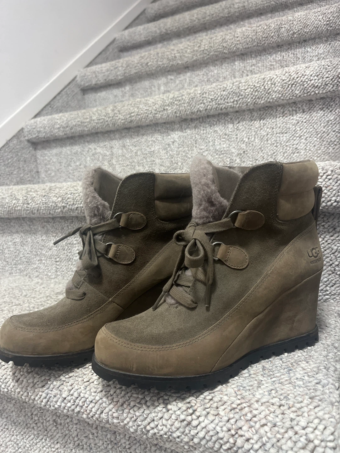 UGG Waterproof Wedge Winter Boots - photo 2