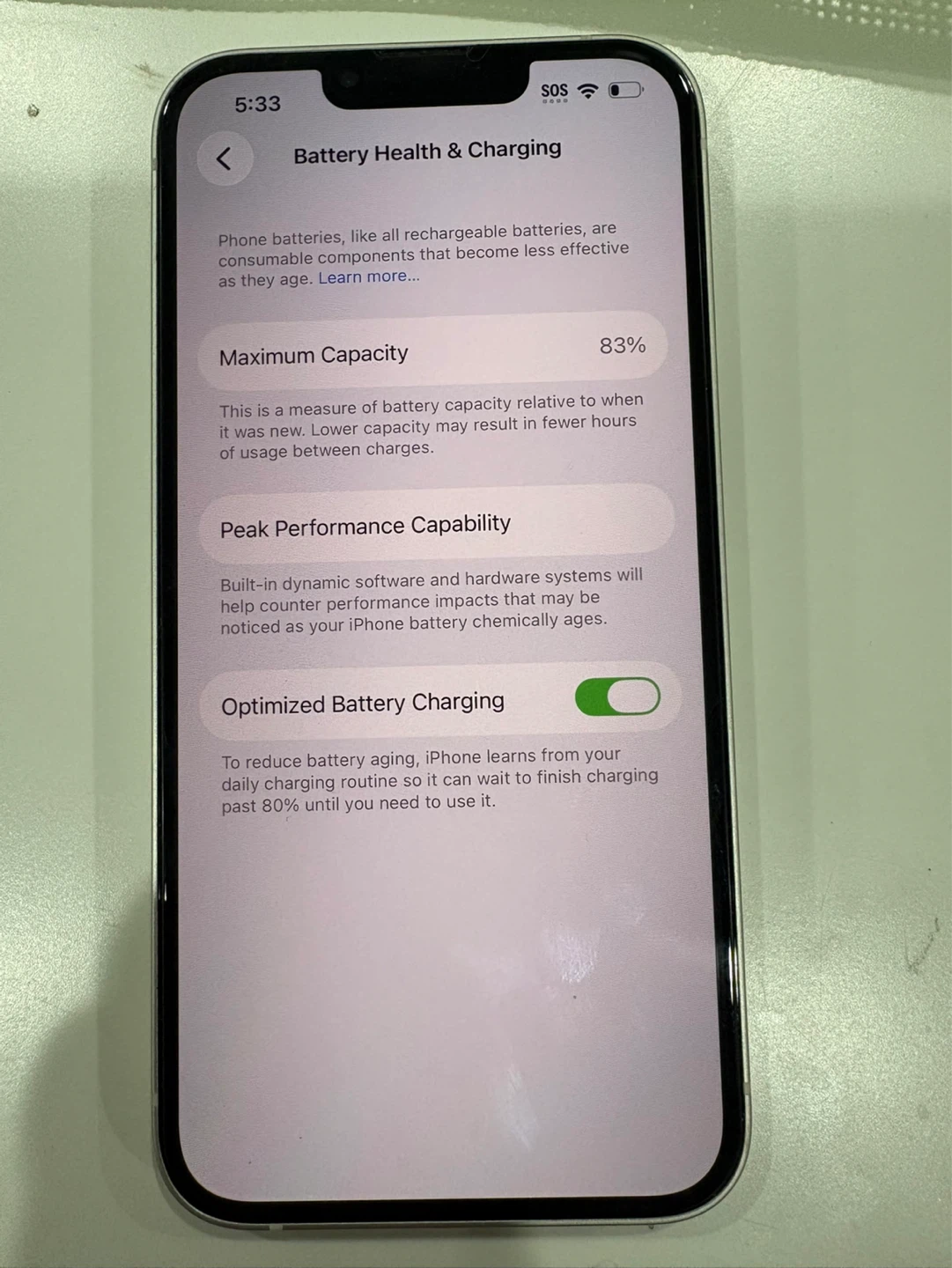 Apple iPhone 13 - 128GB - White - Case Included - photo 3