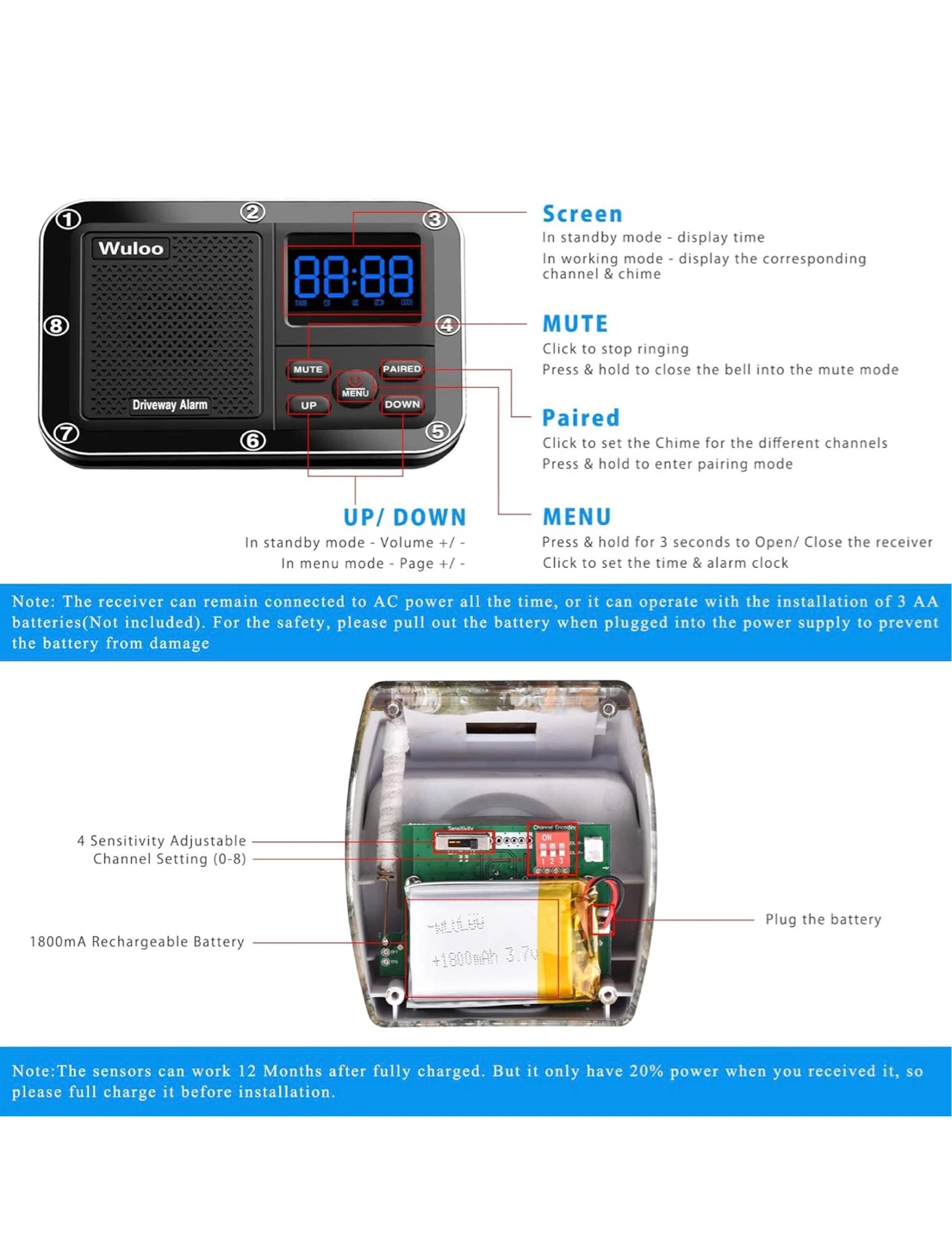 Wuloo Driveway Alarm System - photo 5