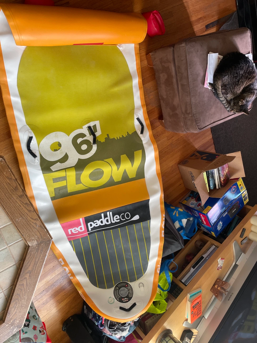 Red Paddle Co 9'6" Flow Stand Up RIVER Paddleboard - photo 3