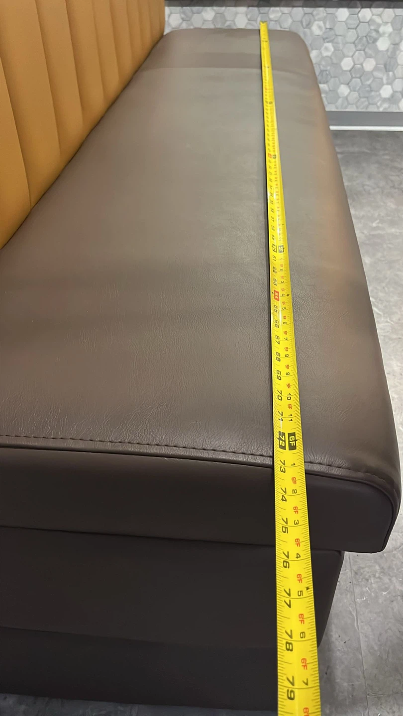 New custom booth bench - photo 4