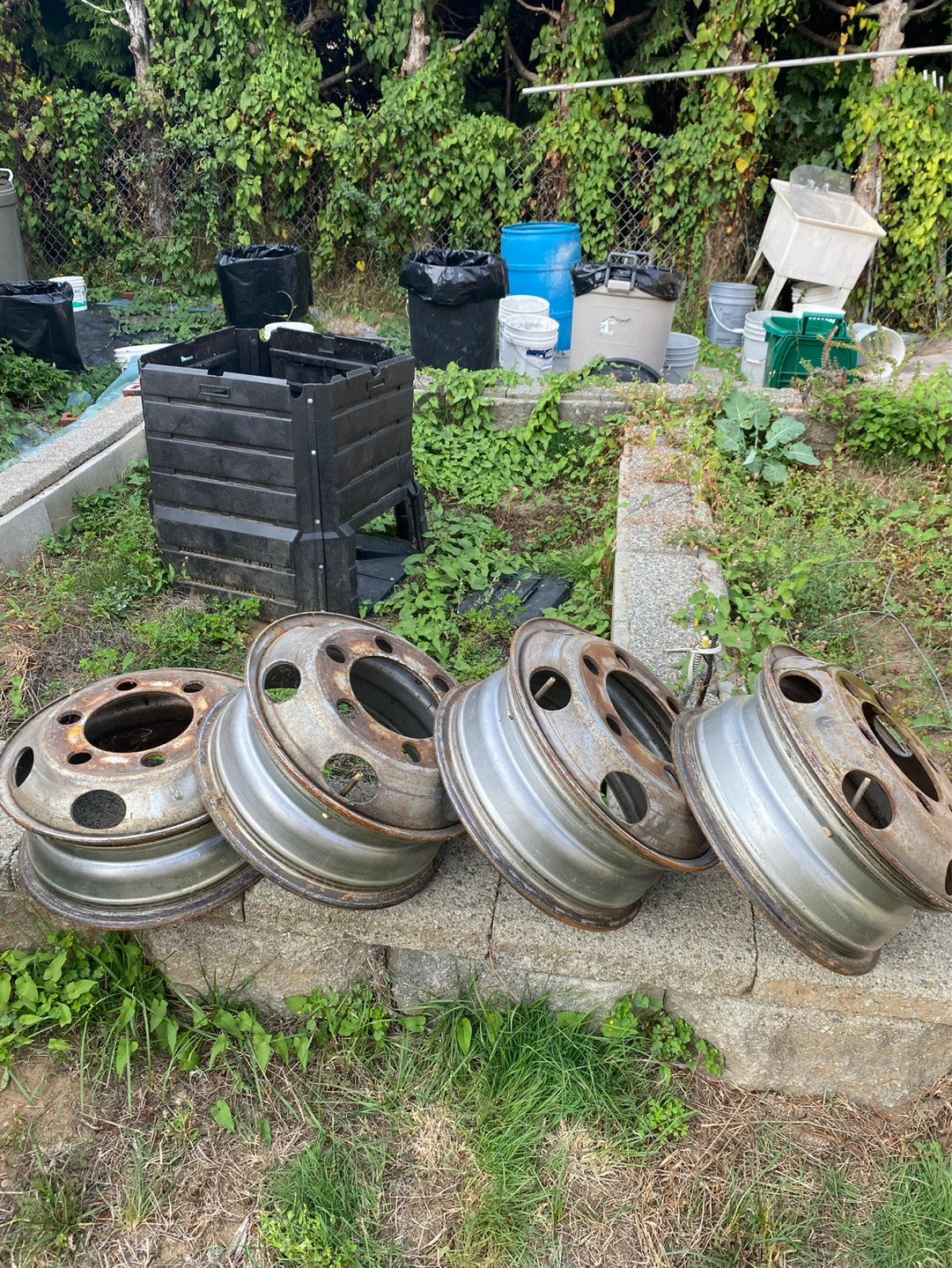 Used Truck Rims (Set of 4) - photo 3