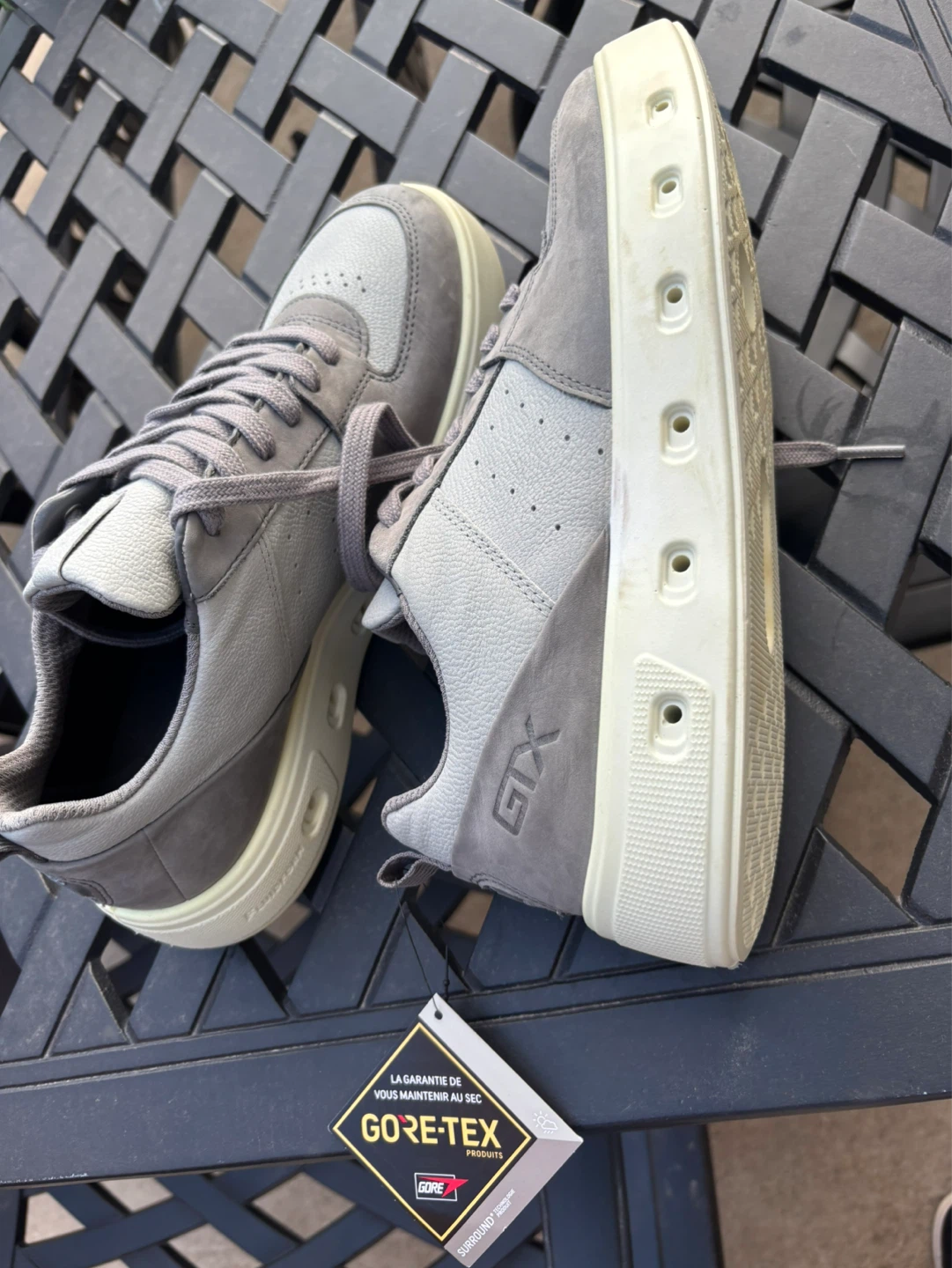 ECCO Gore-Tex Surround Sneakers - Gray - photo 4