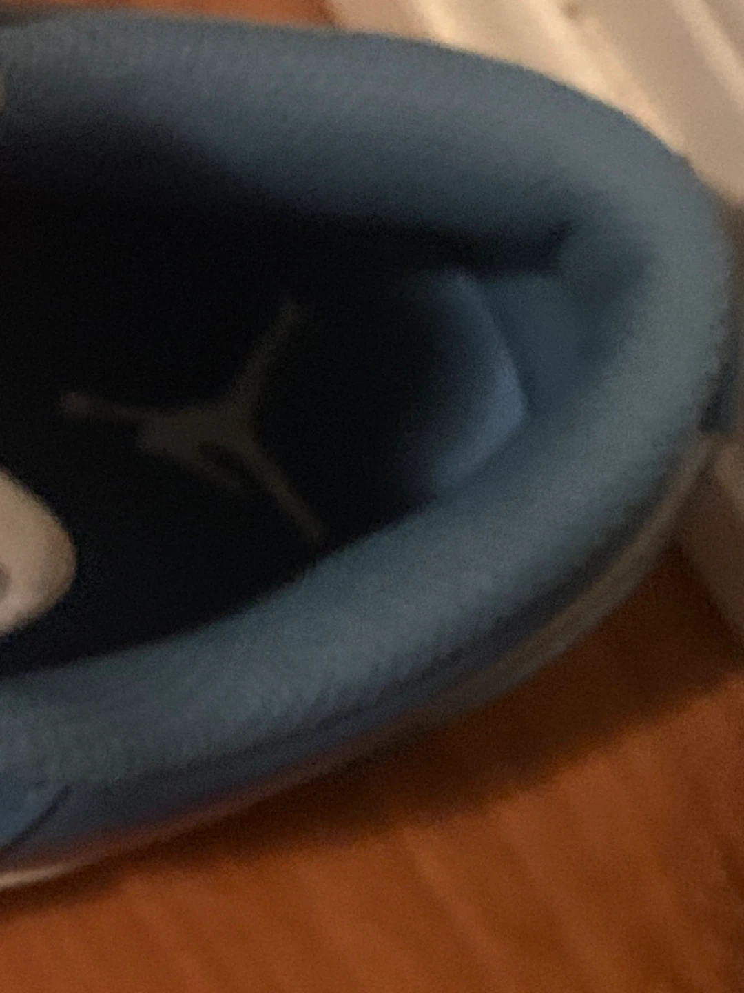 Light blue Jordan’s never worn size 4 kids - photo 3
