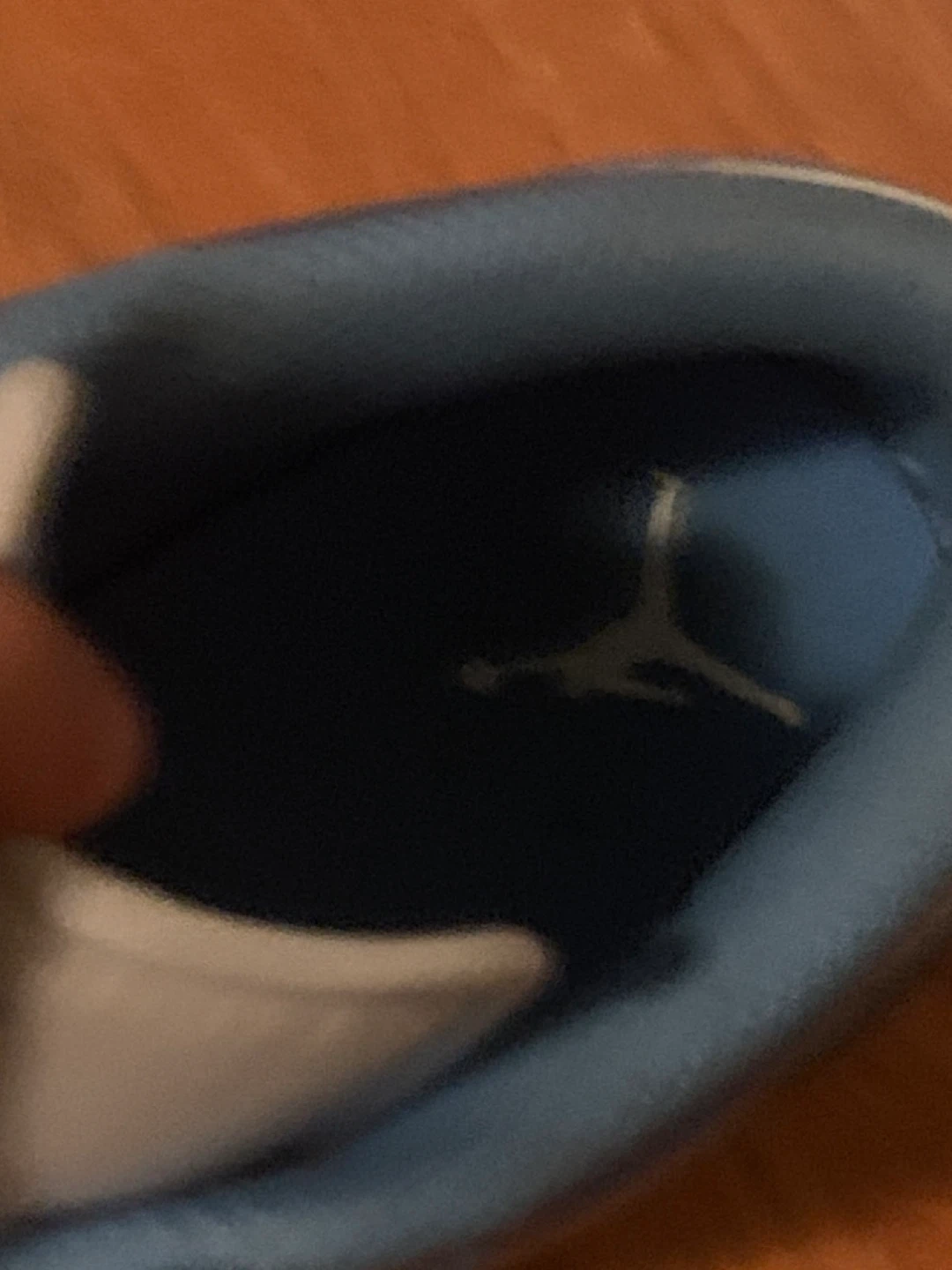 Light blue Jordan’s never worn size 4 kids - photo 2