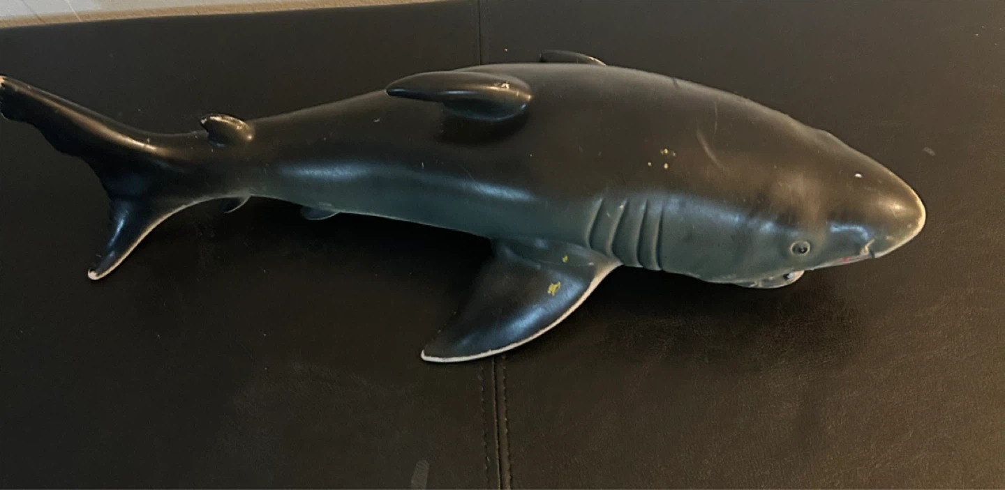 Rubber Shark Toy