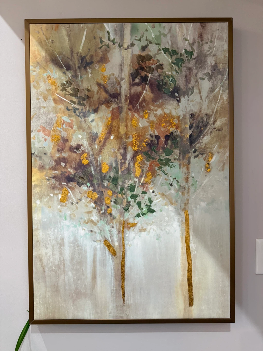 Abstract Trees Canvas Wall Art