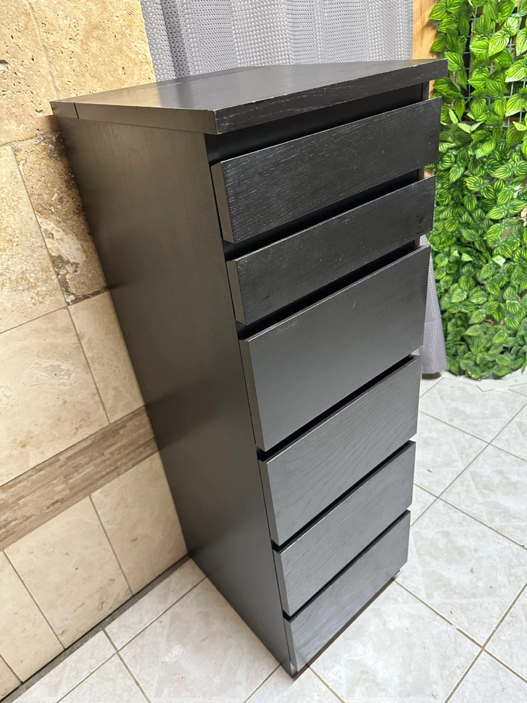 6-Drawer Tall Dresser with Jewelry Organizer and Mirror Lid - photo 2