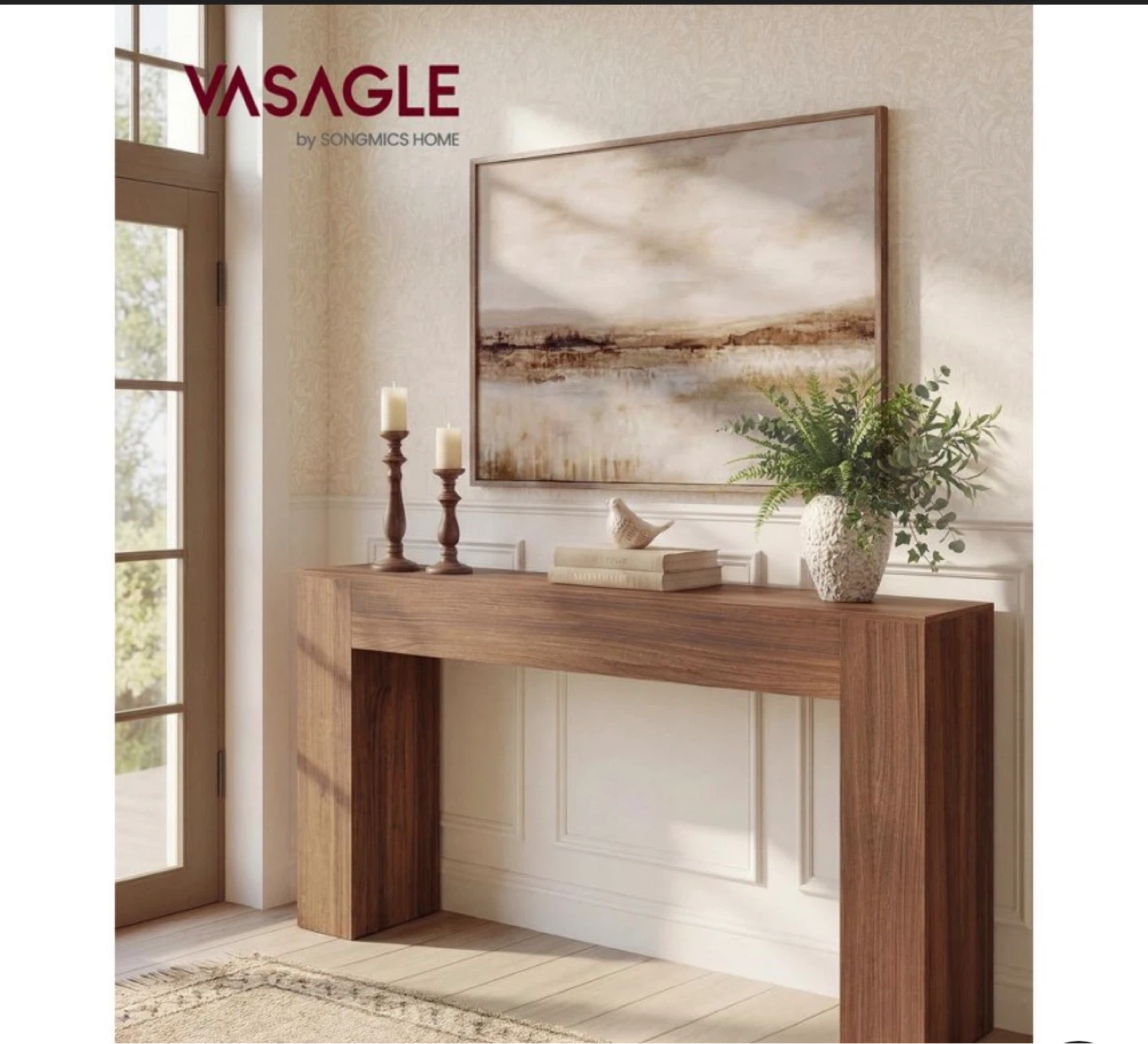 Convenience Concepts Northfield Hall Console Table - Cappuccino