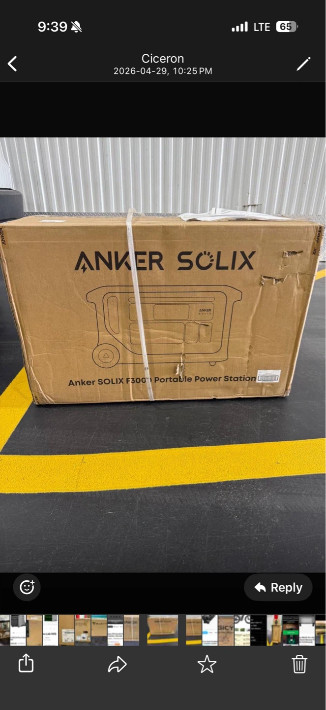 Anker SOLIX F3000 Portable Power Station 3,072Wh 3,600W