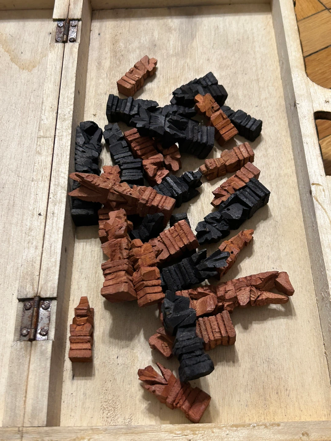 Hand crafted chess set - photo 2