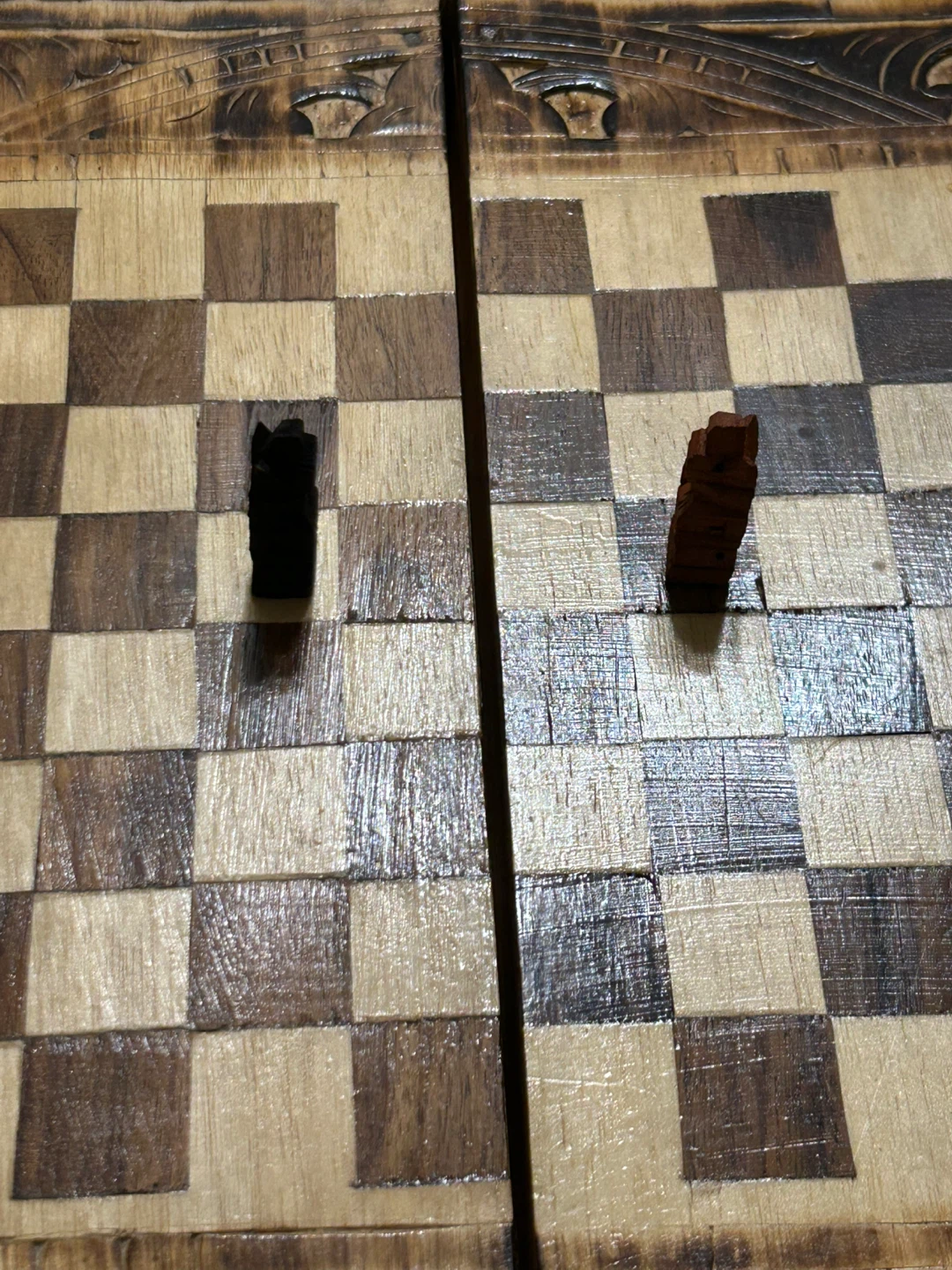 Hand crafted chess set - photo 3