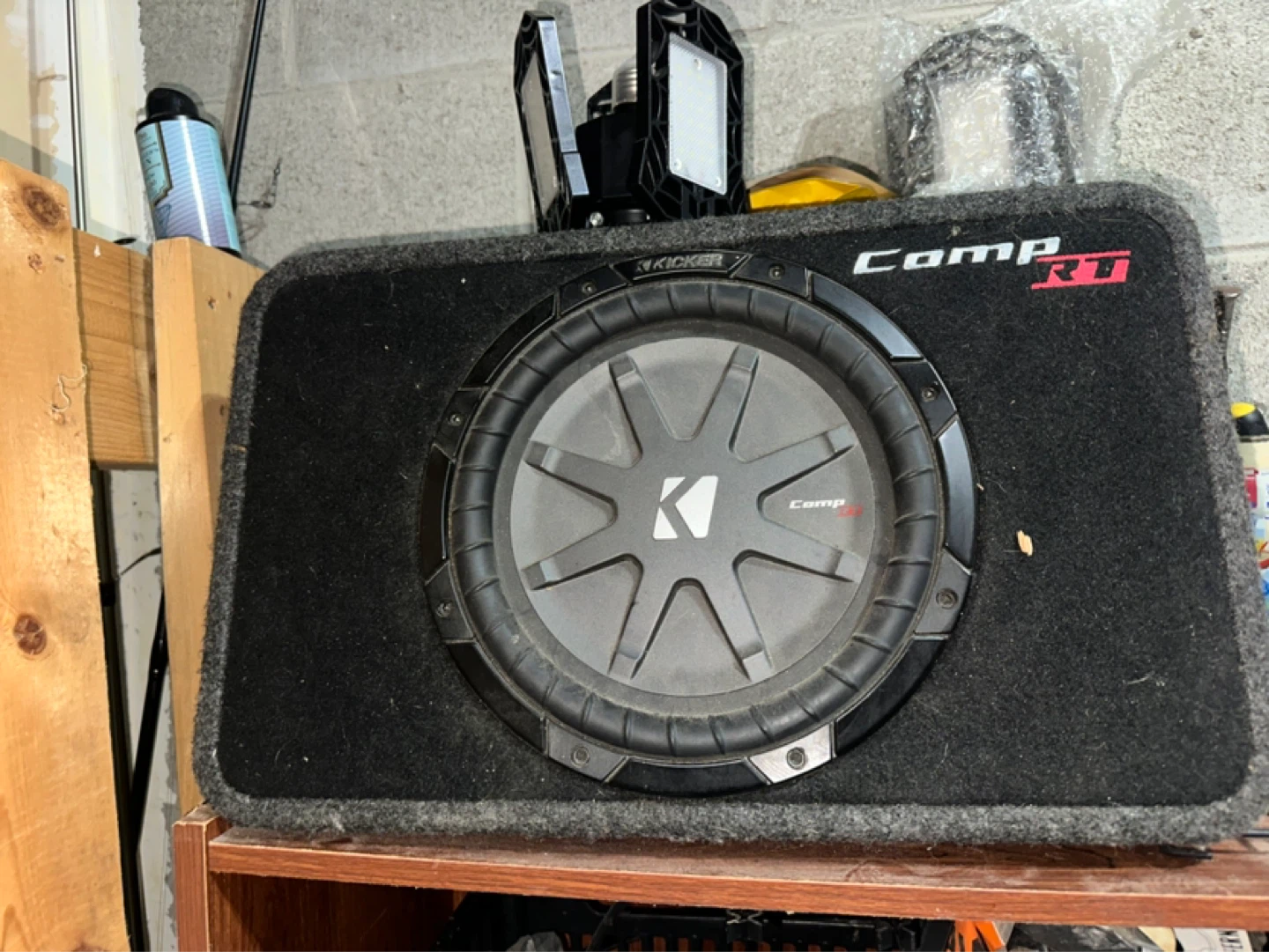 Kicker CompRT Subwoofer Enclosure