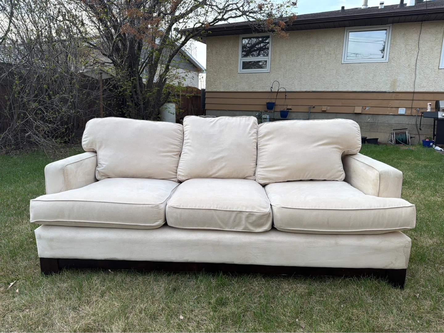 Cream Sofa