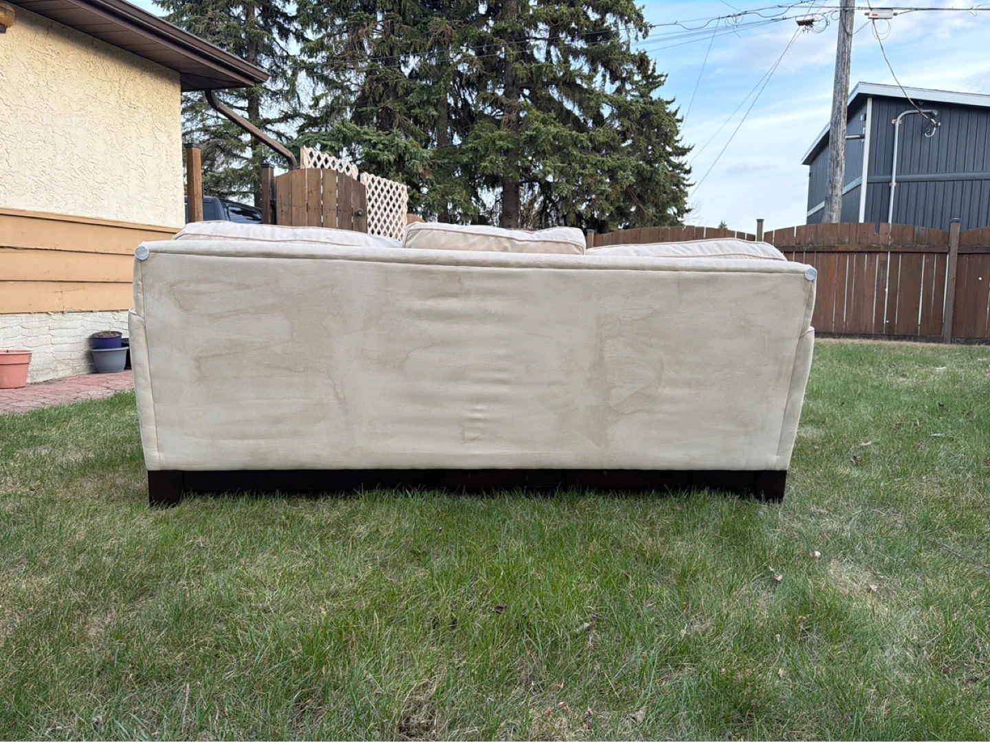 Cream Sofa - photo 2