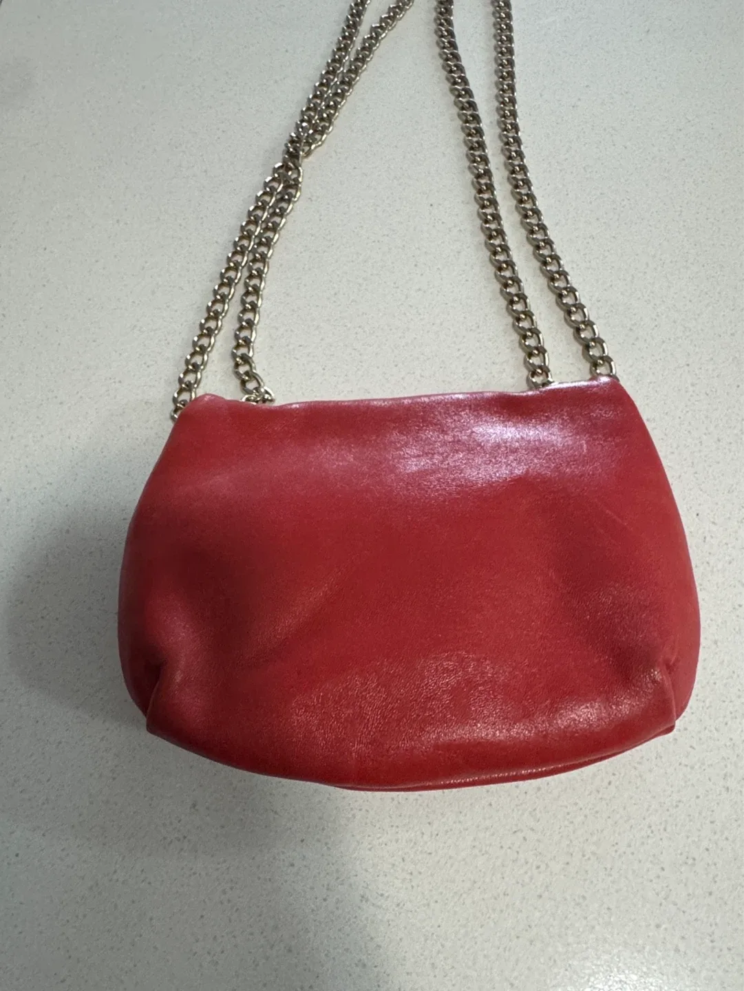 Brown’s couture red leather small crossbody - photo 4