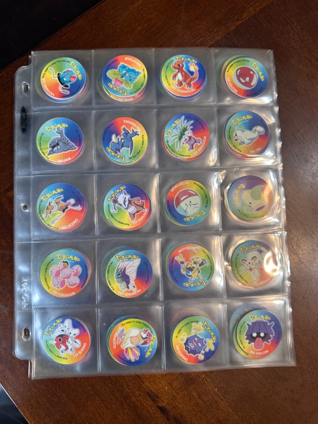 Vintage Pokemon chips Playing Chip Token Lot of 138 1998 - photo 2