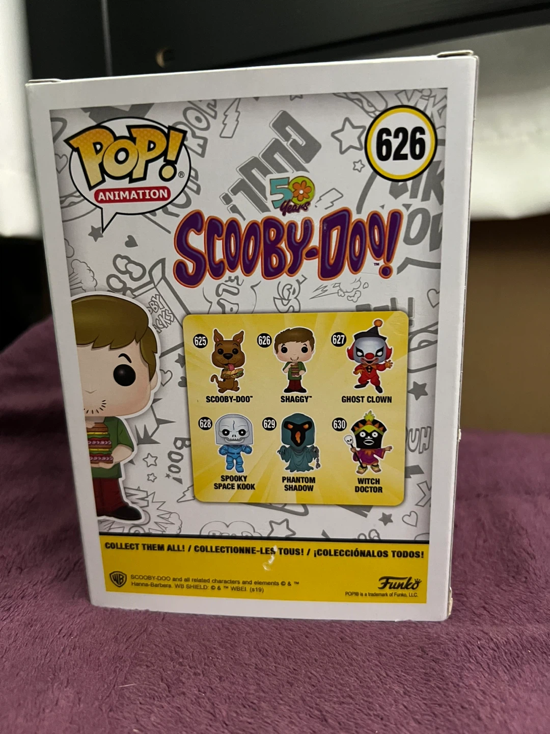 Funko Pop! Scooby-Doo Shaggy Vinyl Figure #626 - photo 3