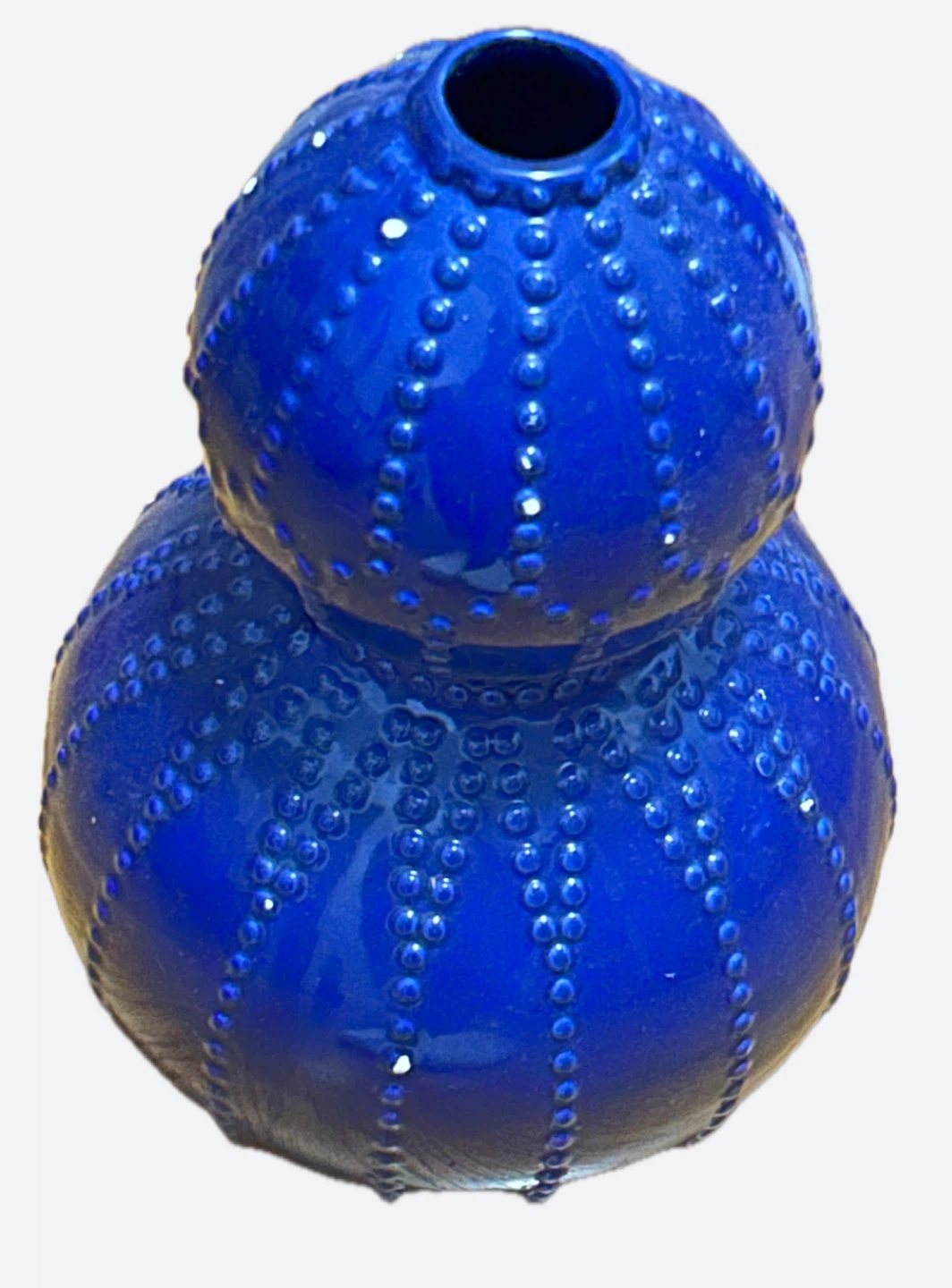 Blue Ceramic Decorative Vase