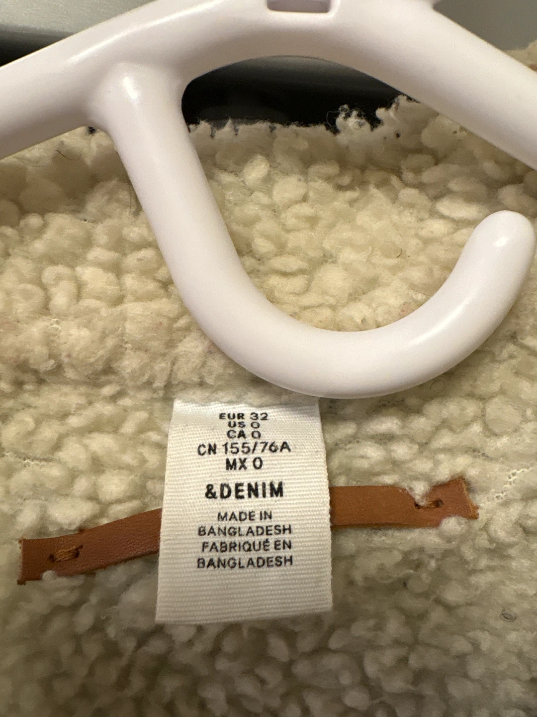 H&M Denim Sherpa Lined Jacket - photo 2