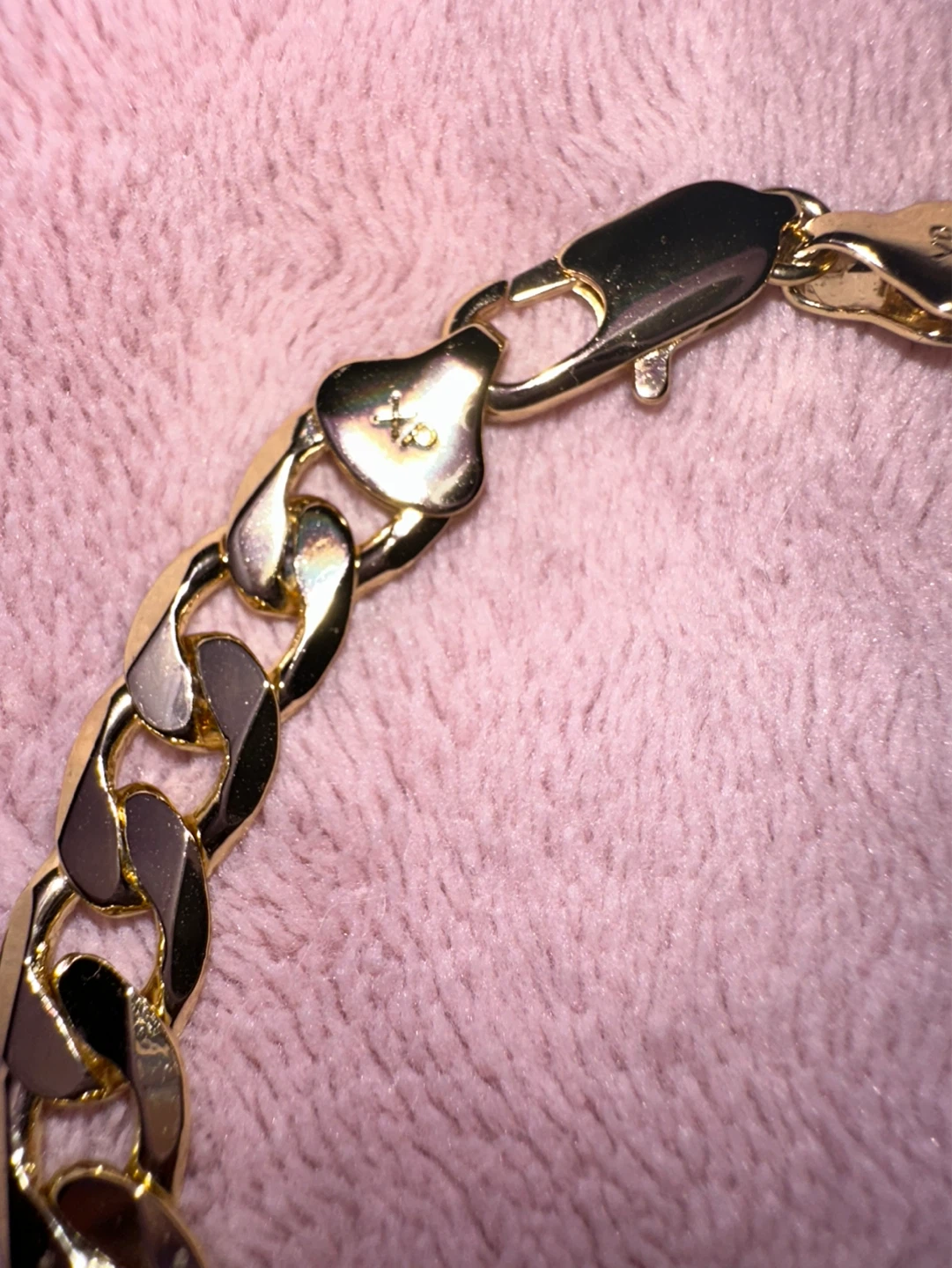 Laminated Gold Chain Bracelet - photo 3