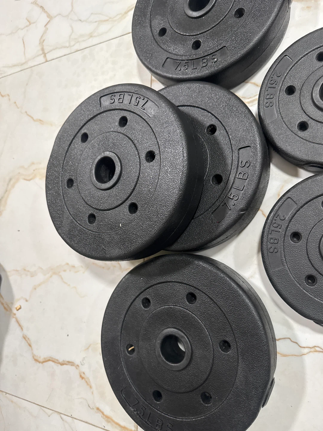 CAP Dumbbell Set with 2.5lb and 7.5lb Weights - photo 3