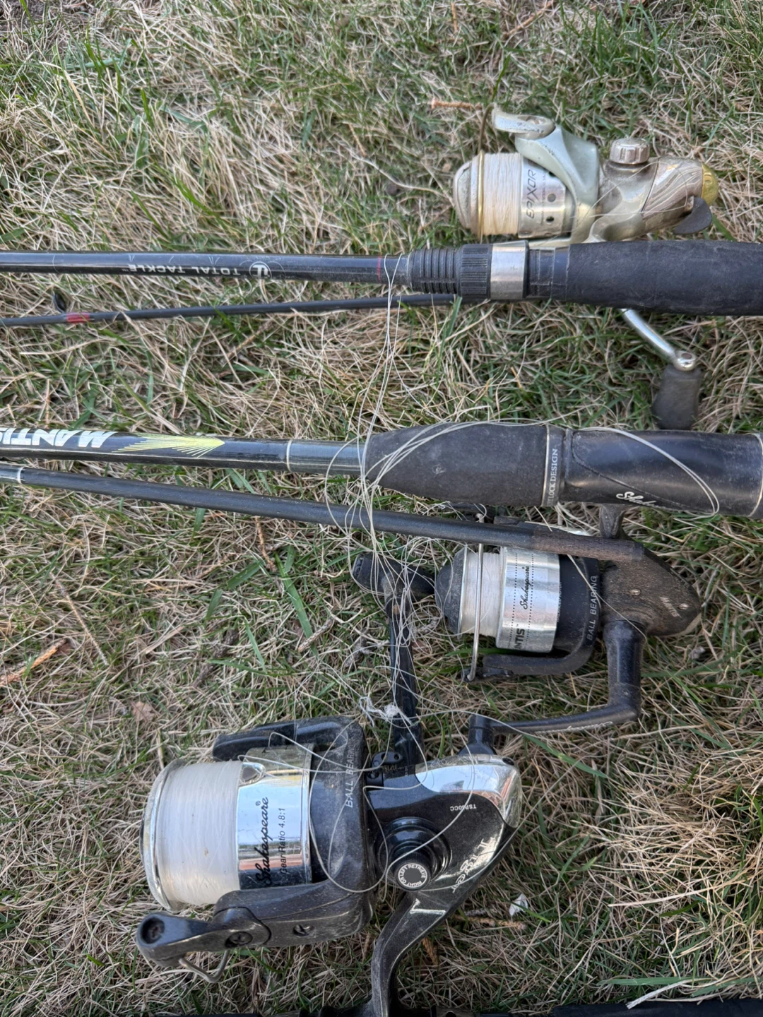 3 x Shakespeare and Pflueger Fishing Rods and Reels - photo 2