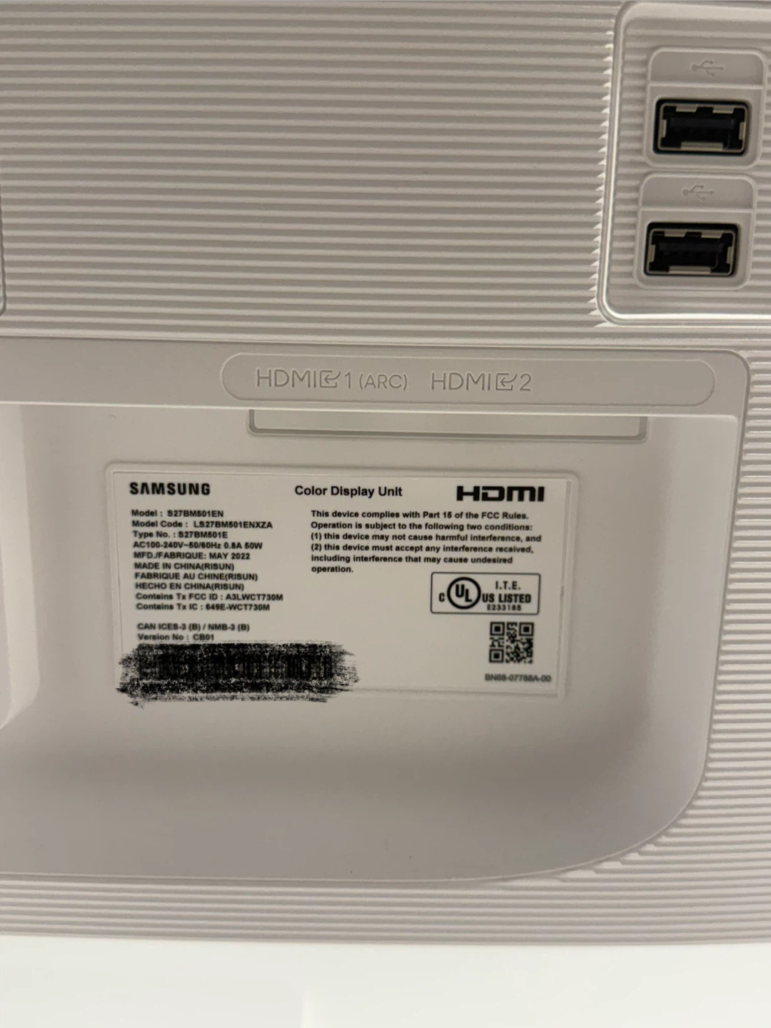 Samsung 27” Smart Monitor M5 White (Box + Remote Included) - photo 5