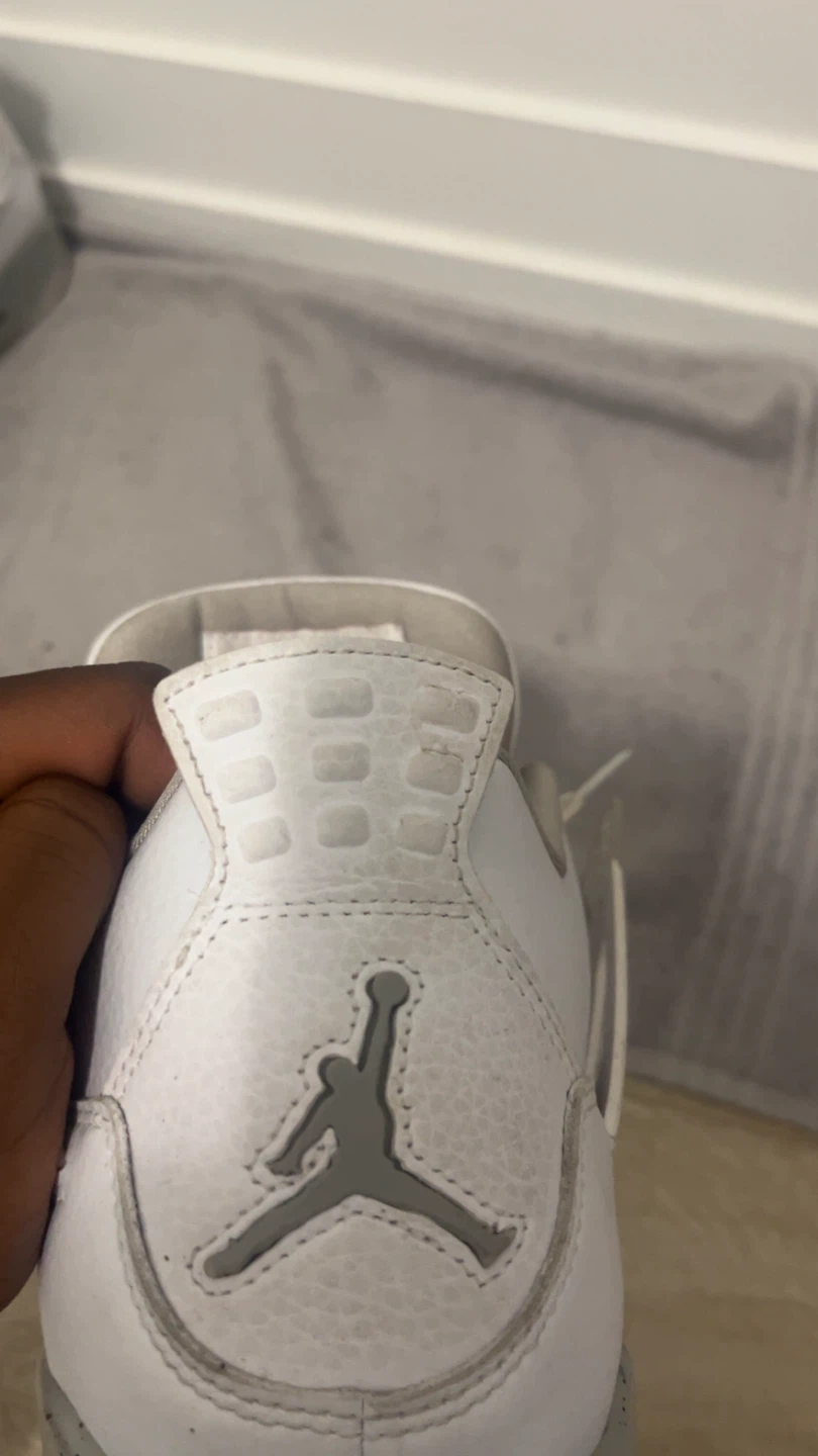Air Jordan 4 Retro White oreos Men's Shoes - photo 5