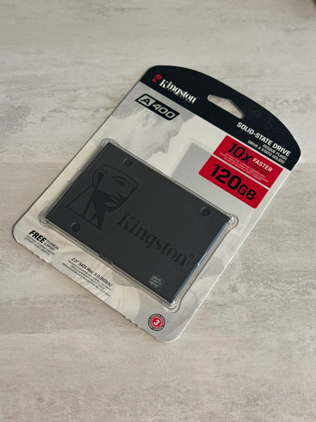 Kingston A400 120GB 2.5" SATA III Solid State Drive