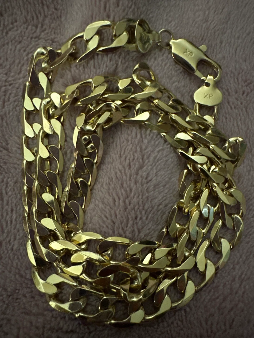 14k Gold laminated Chain Necklace - photo 3